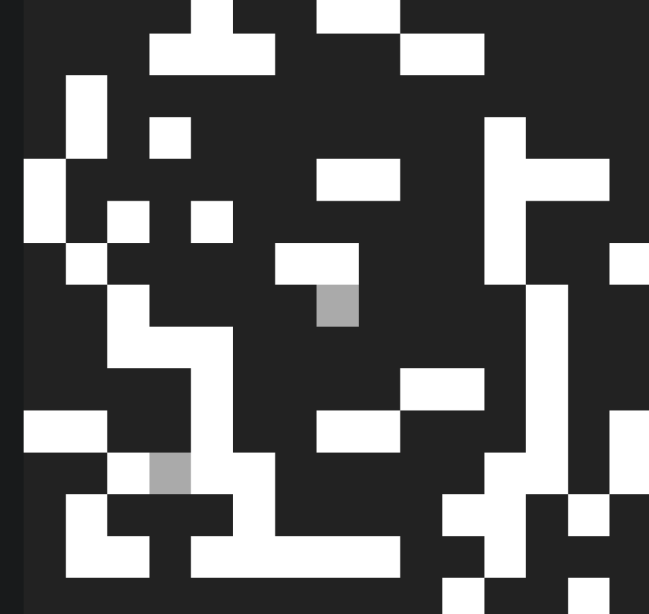 borked pathfinding example, the goal is accessible but it couldn't find a path