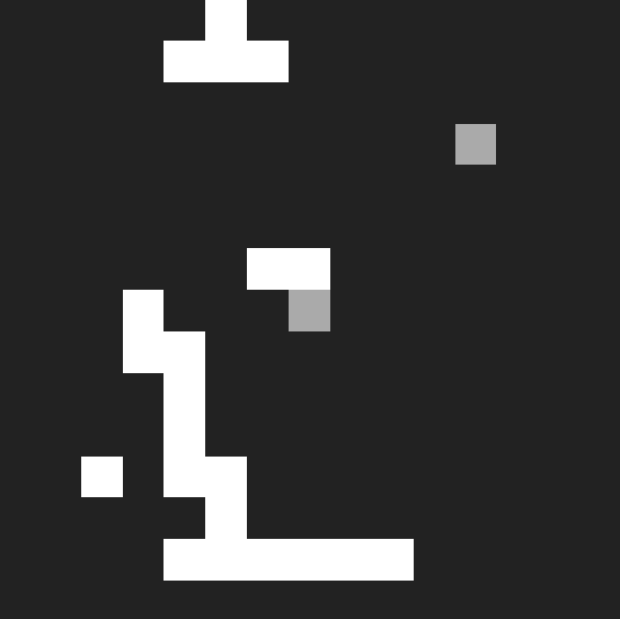 borked pathfinding example, a reduced replica of the previous example