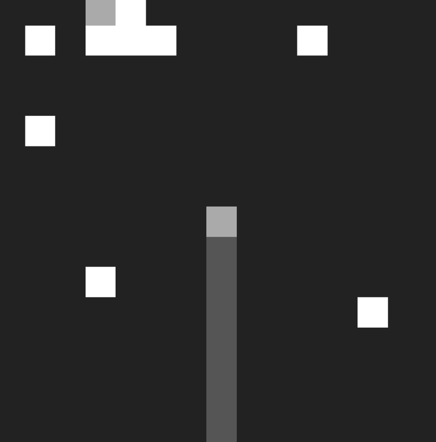 borked pathfinding example, the goal is trapped on the edge of the screen but the path has managed to wrap around the other edge